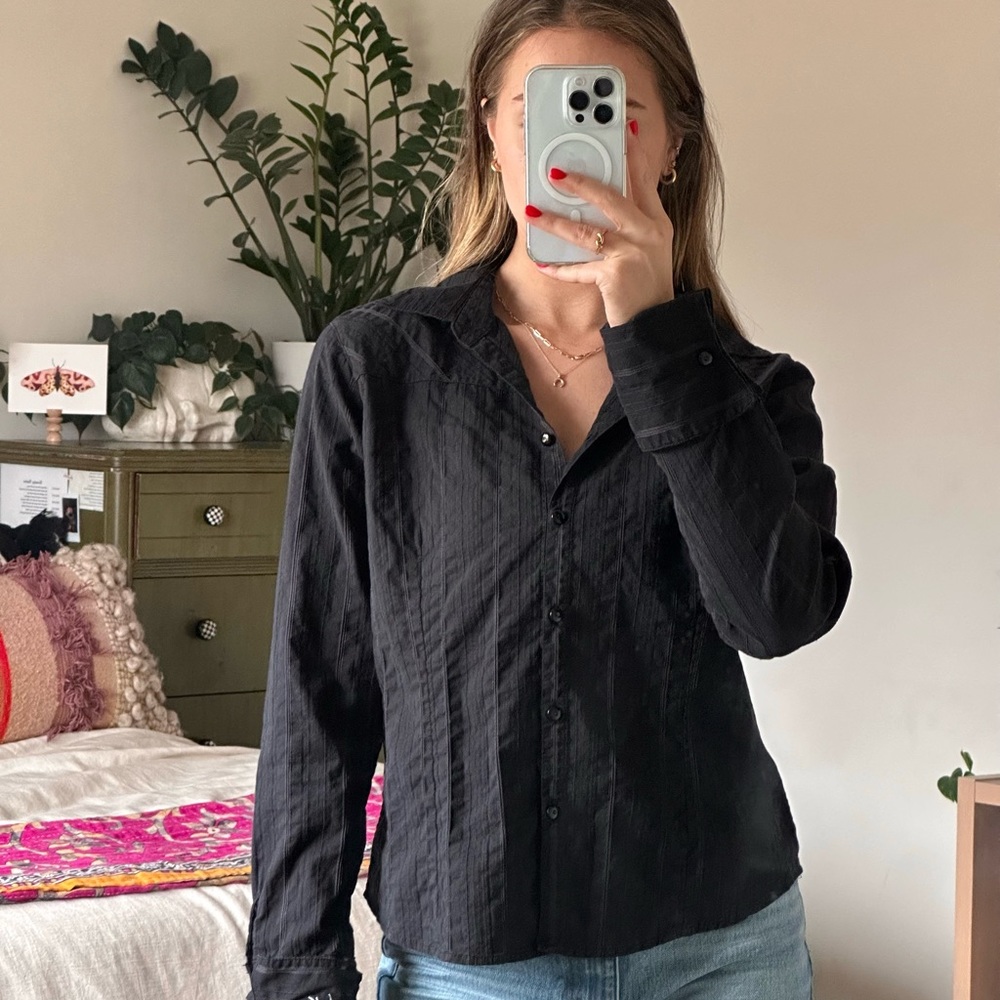 Harley Davidson button up